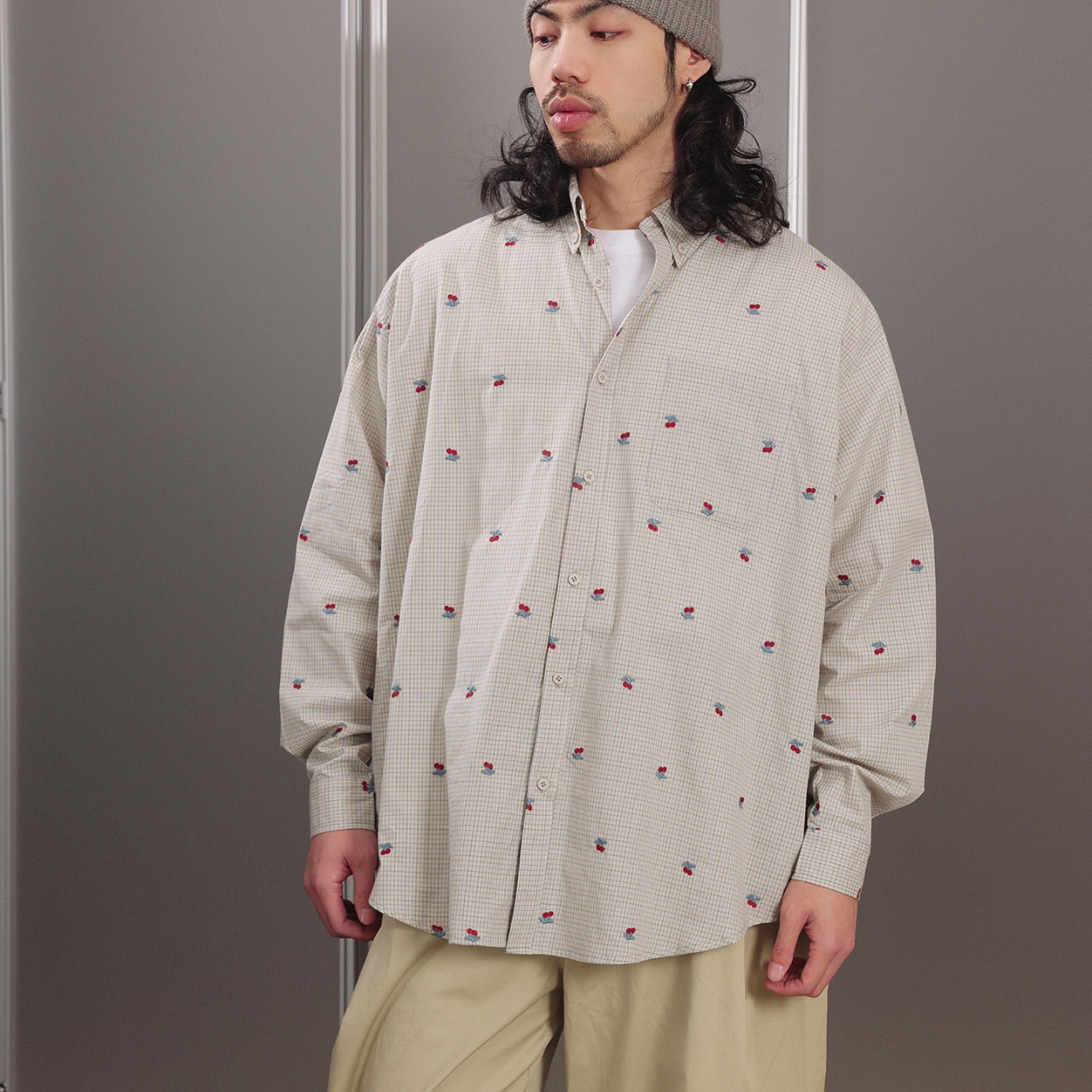 チェリーチェック・リラックスシャツ A2140 - 11