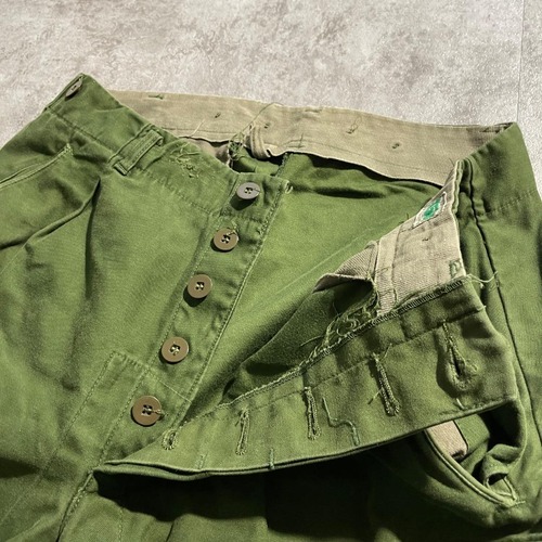 60-80s スウェーデン軍 実物 M-59 フィールドパンツ C50 w28 詳細写真8