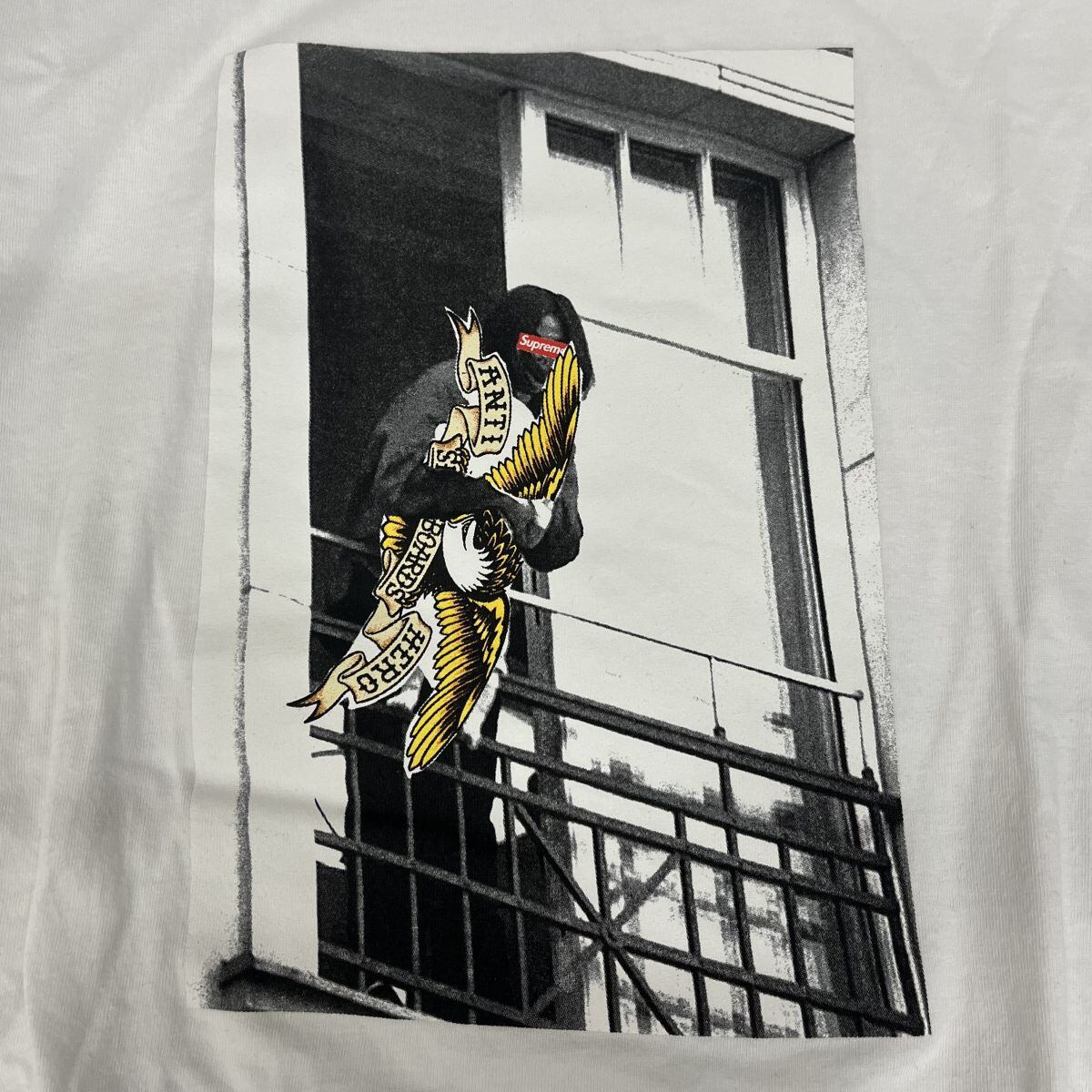 Supreme®/ANTIHERO® Balcony Tee Black 送料込