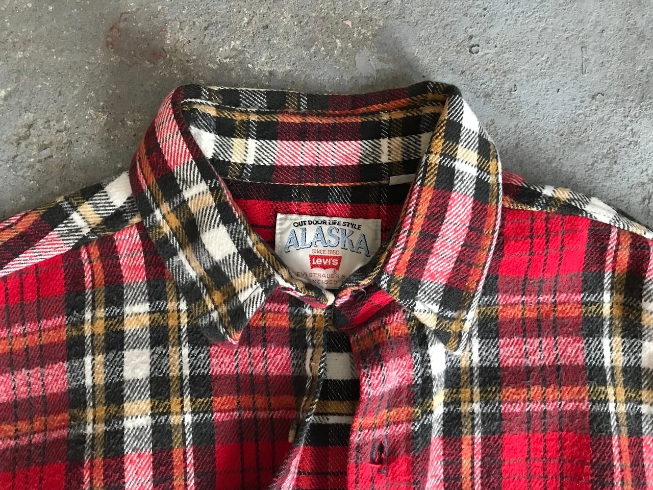 90s Levi's ALASKA check shirt MADE IN USA | AFTER DARK 90s Levi's ALASKA check shirt MADE IN USA | AFTER DARK