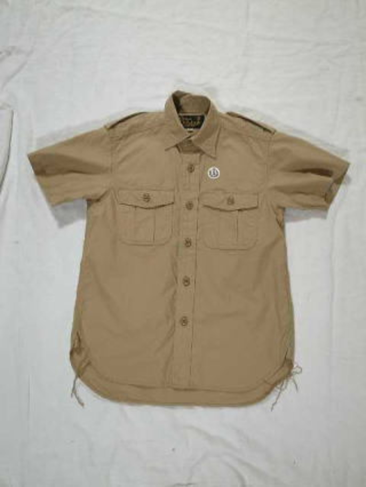 Simva khakis シンバカーキーズ　ミリタリーシャツ　カーキ