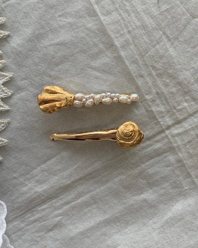 Seashell Hair Pins