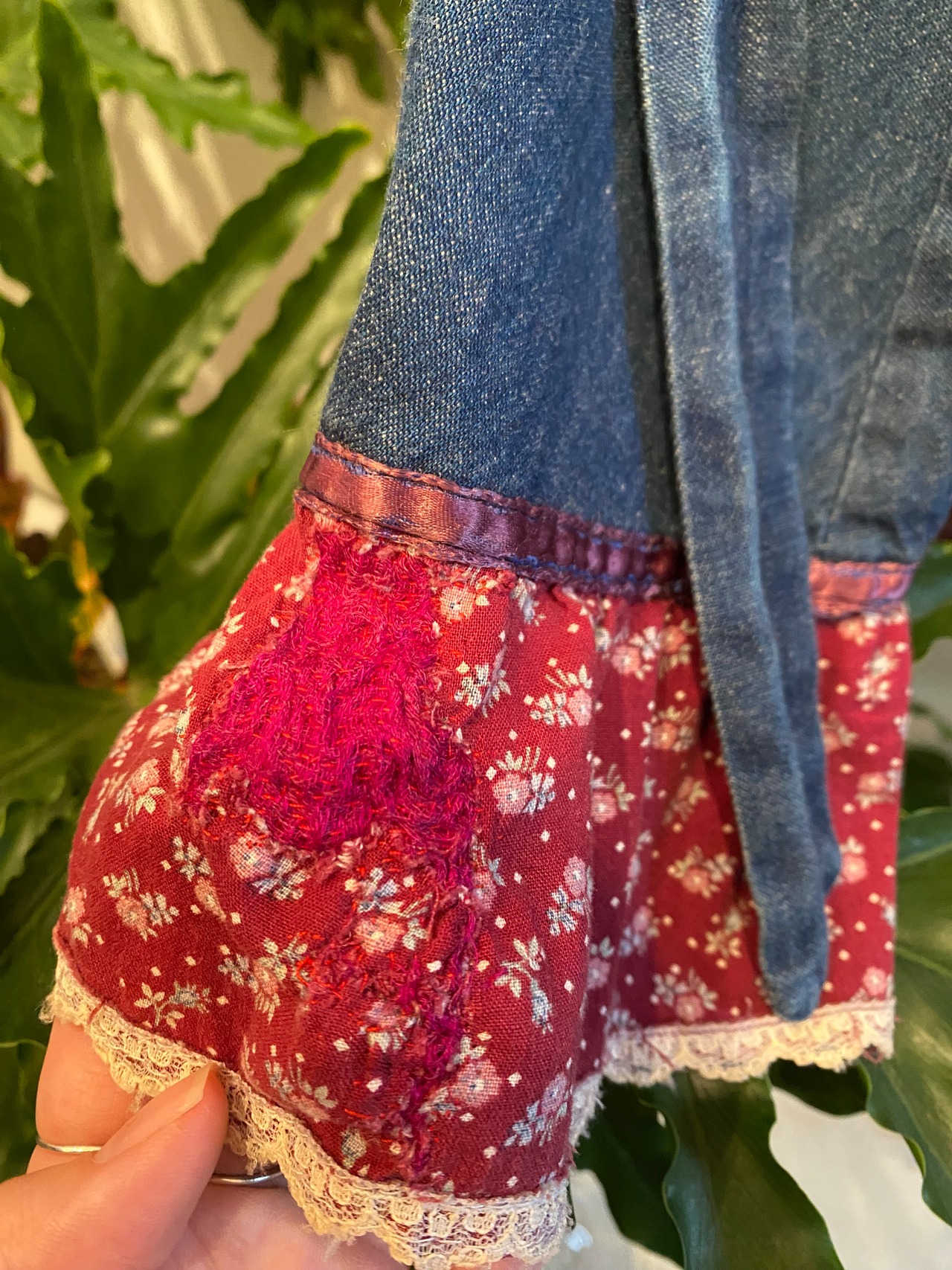 Denims country design dress Made in U.S.A