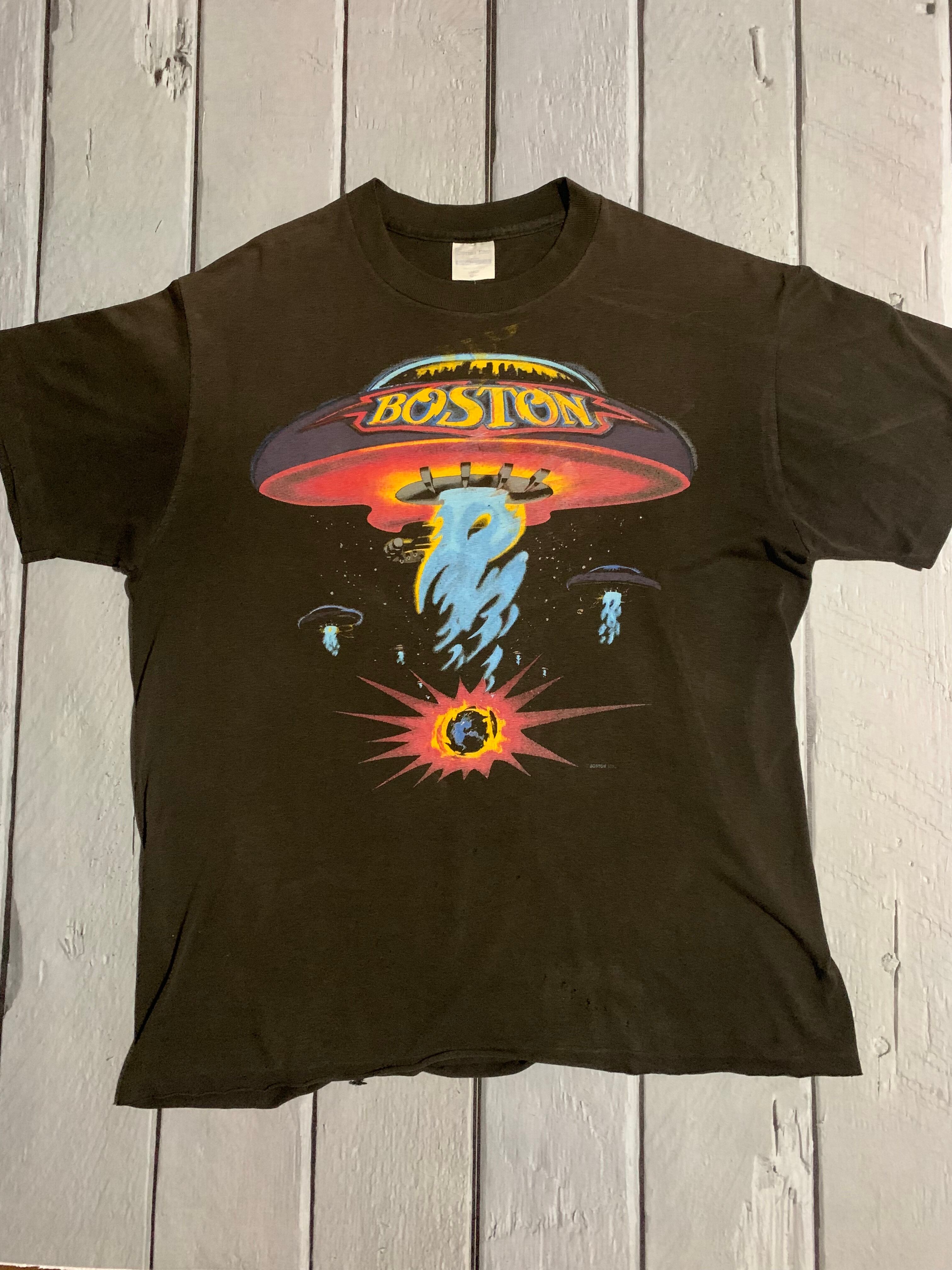 80's BOSTON Tシャツ USA製 バンドTシャツ ヴィンテージTシャツ ...