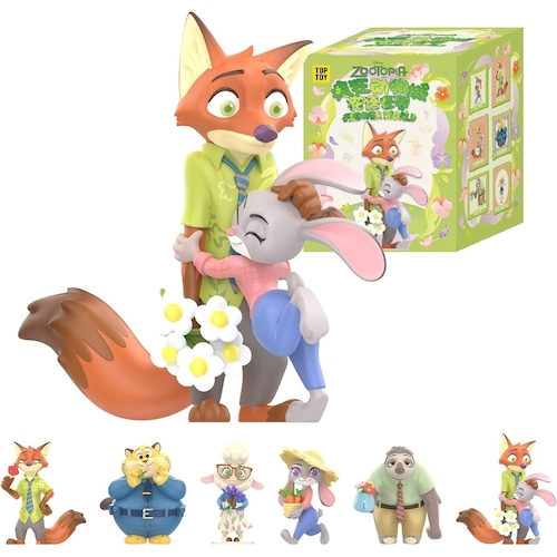 【ロット販売】【6入】TOPTOY ディズニーズートピアフラワーワールドシリーズ(7703092)