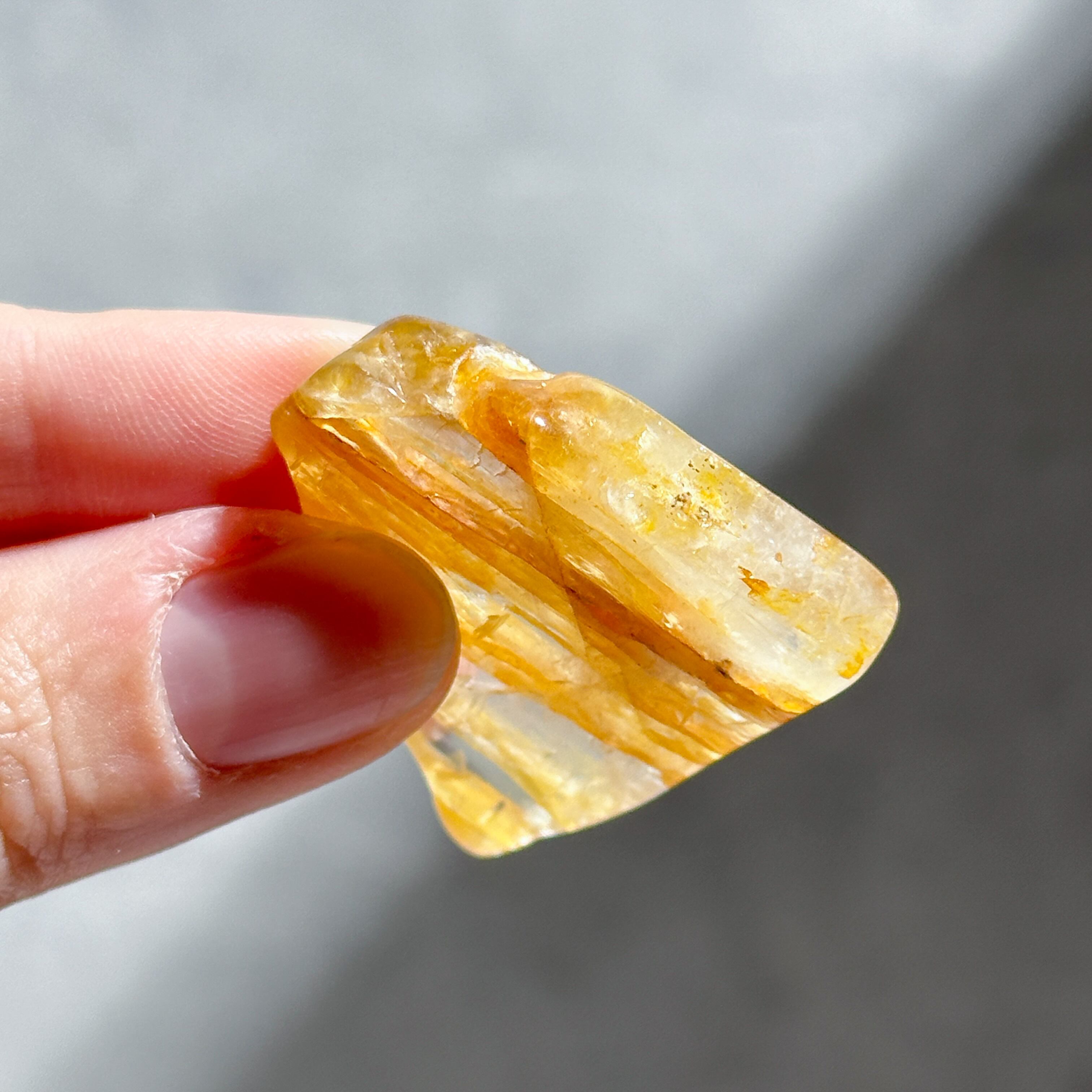 ゴールデンヒーラー スライス31◇ Golden Healer ◇天然石・鉱物