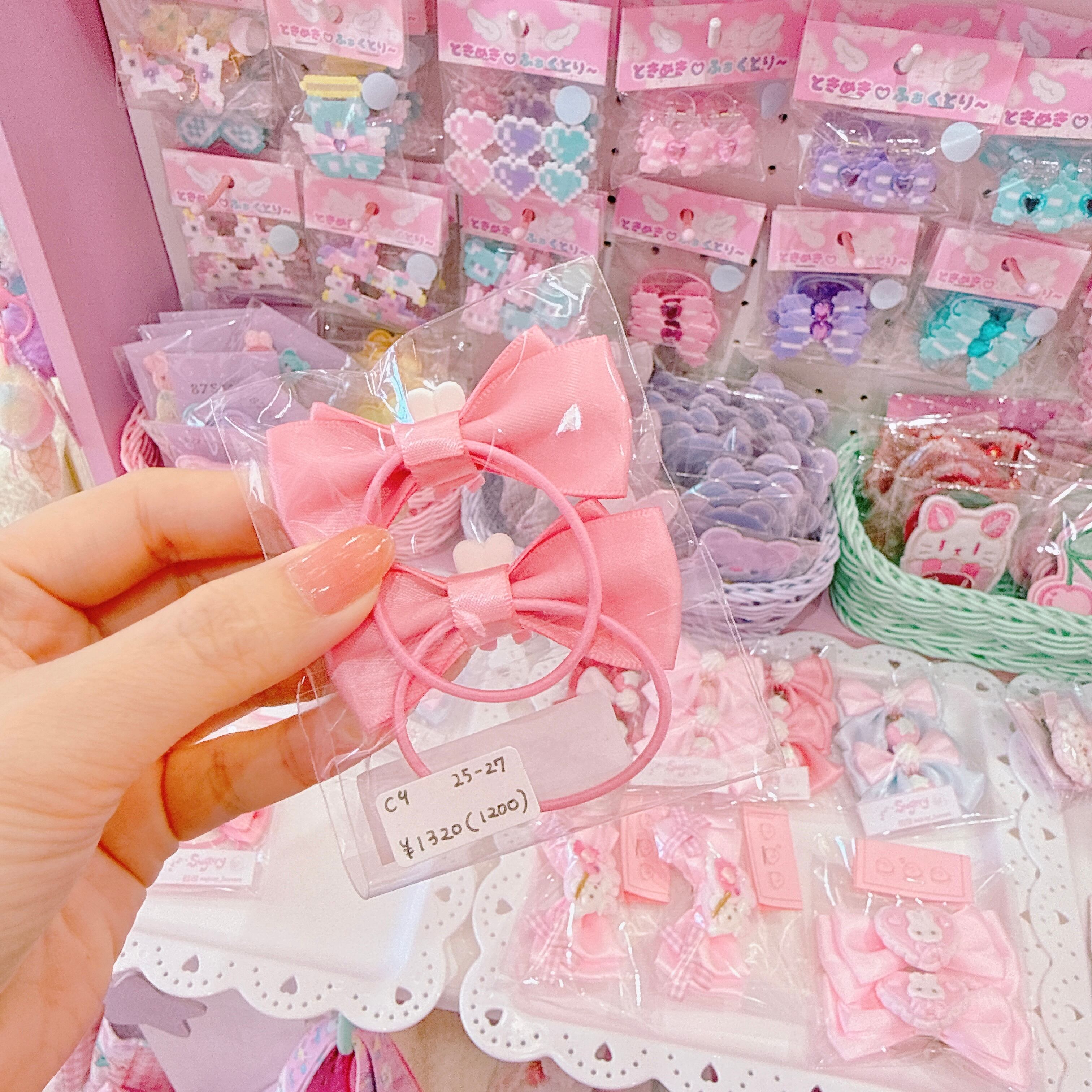 【C9】25-27ぷちリボンヘアゴムセット