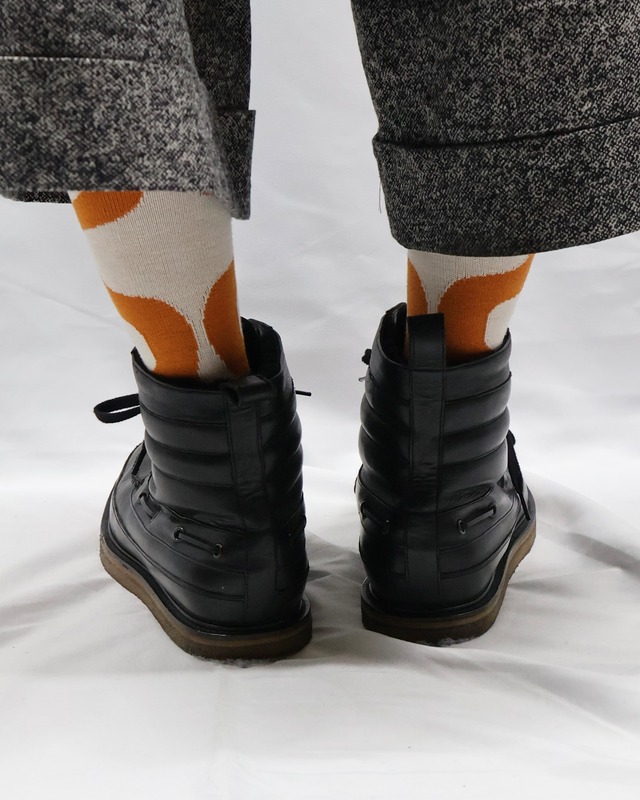【BOTTEGA VENETA】Fur Trim Half Boots