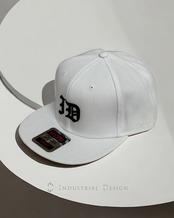 ID Black Letter CAP (white)