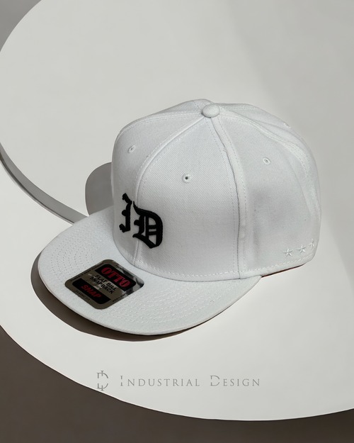 ID Black Letter CAP (white)