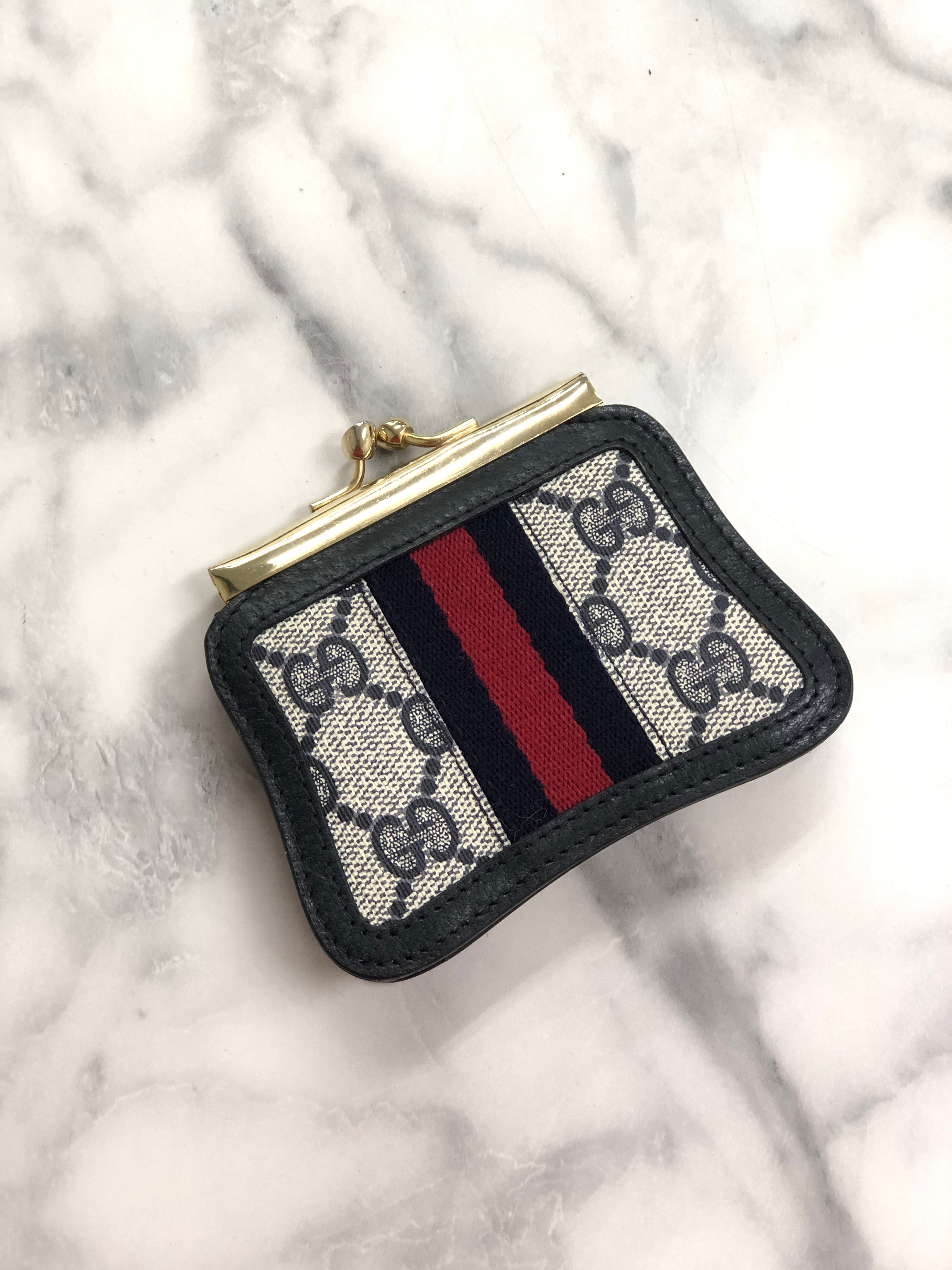 GUCCI グッチ フローラ ファブリック チェーン ポシェット ショルダー