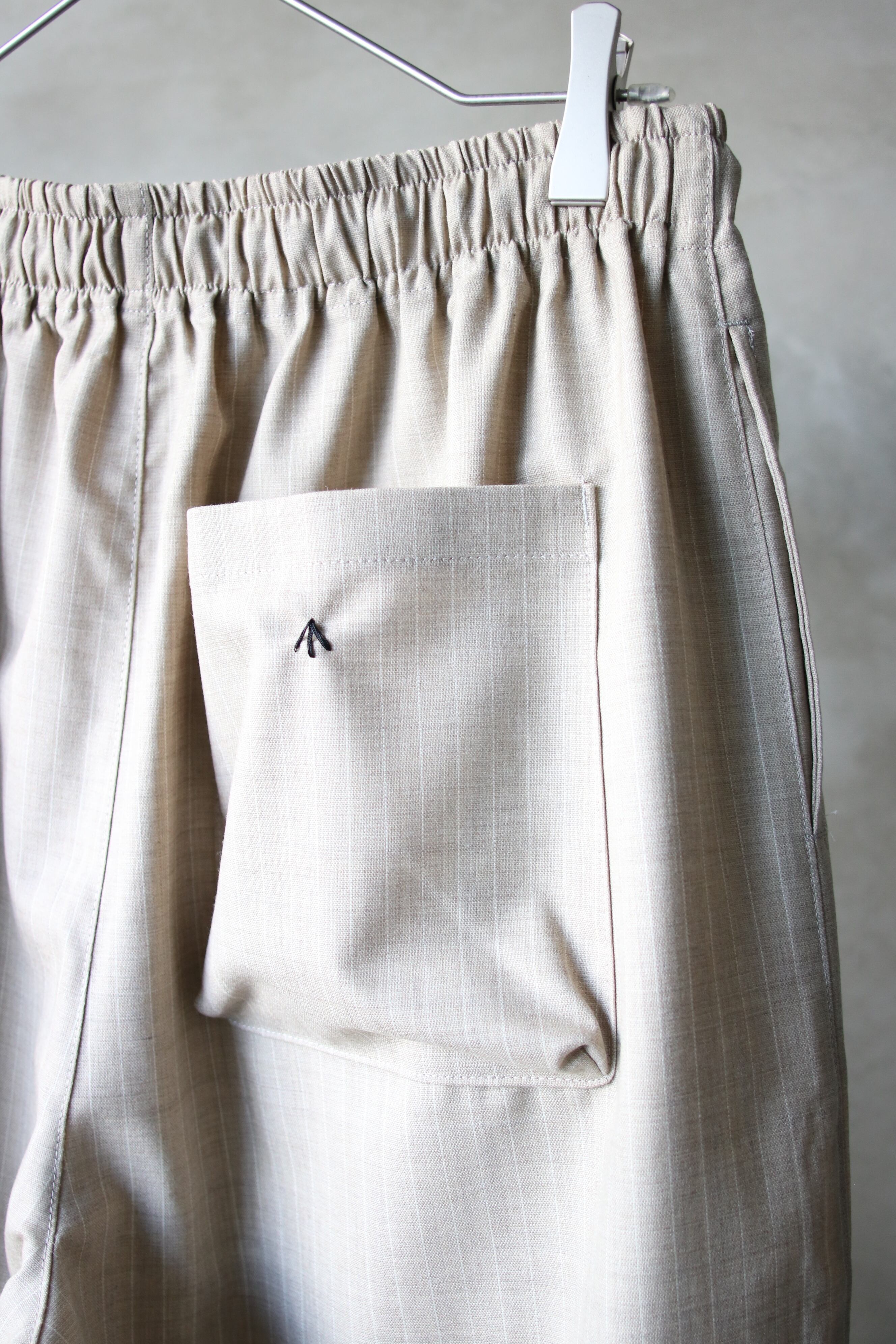 satou / Wool st easy trousers / PT25005 / サトウ ウールイージー 