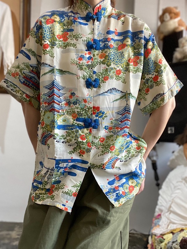 50’s〜60’s China designed Aloha shirt