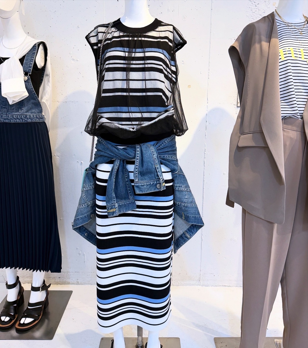 シーシークロス　C.C.CROSS　ニットストレートSK【MULTI SETUP】