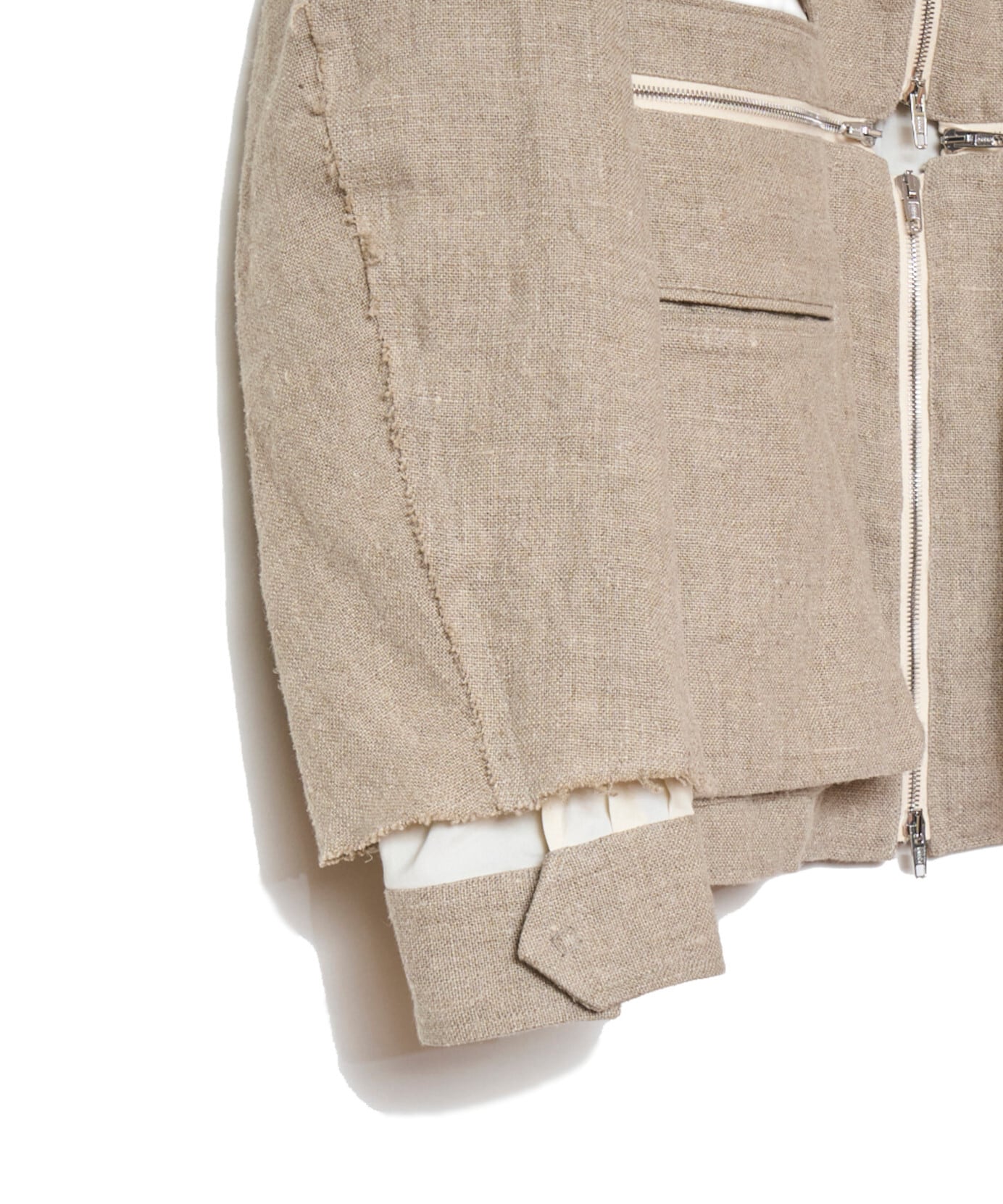 Midorikawa / MID26SS-BL01 CROSS BLOUSON (IVORY) | AfterSchool