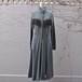 Made in Italy fringe long dress／イタリア製 フリンジ ロング ドレス