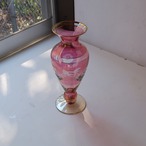 切子と金彩の花瓶