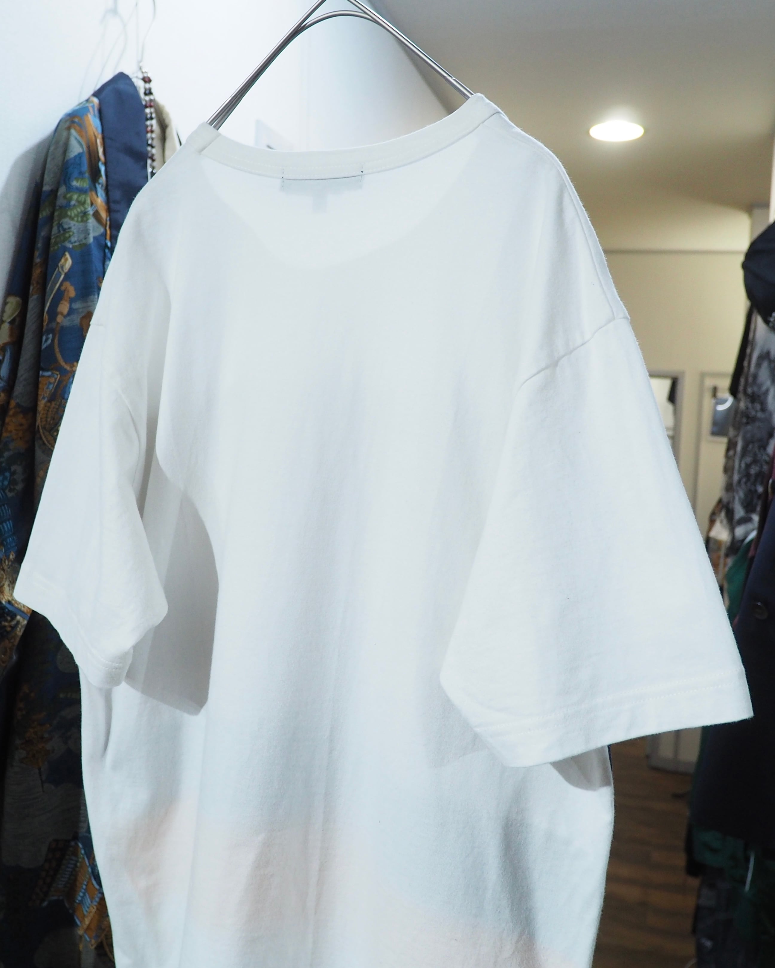 18SS ” COMME des GARCONS HOMME ” Different materials Switching Tee