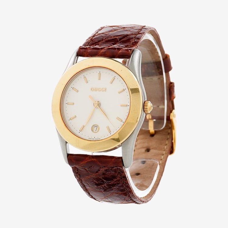 新品 GUCCI 腕時計 ゴールド ブラウン 生産終了品 530L - 通販 - hydro