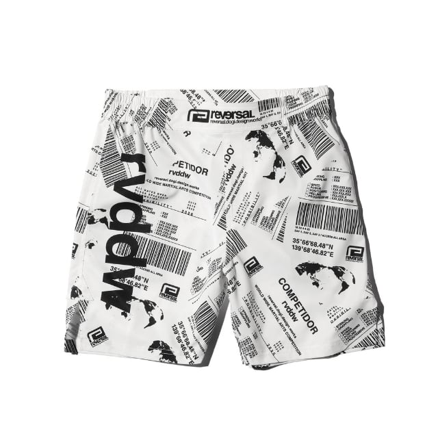 ボクシング reversal WMC BARCODE SLIT ACTIVE SHORTS reversal WMC BARCODE SLIT ACTIVE SHORTS