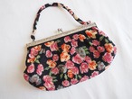 JAPAN? ~1990’s Vintage Floral Bead Purse