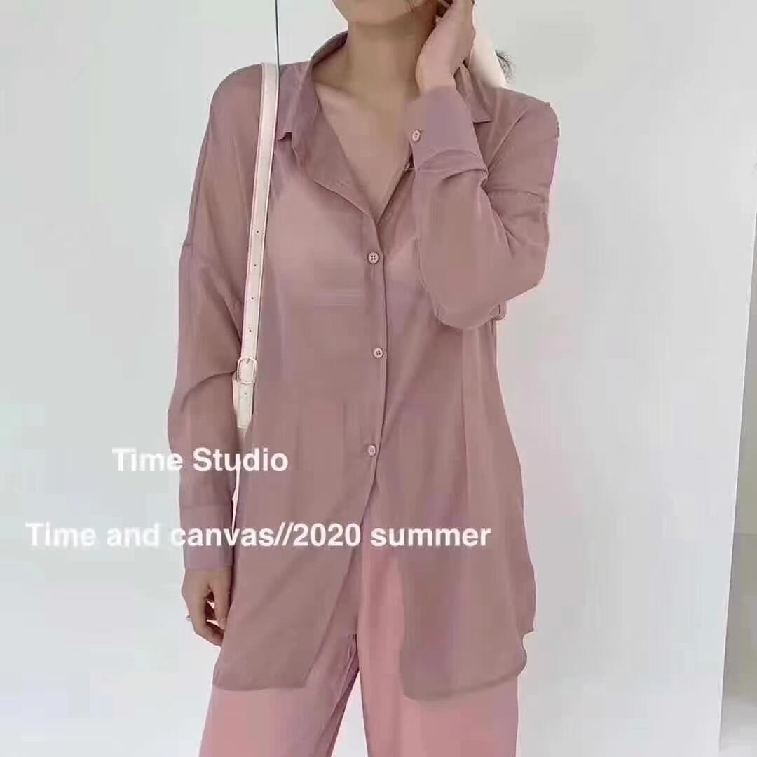 11color　シアーシャツ　AJ2205-926