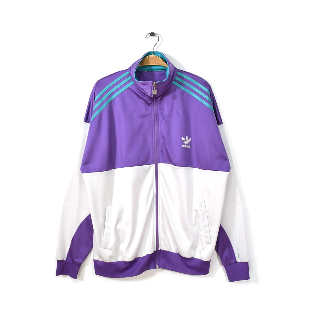 80s adidas trefoilトラックジャケット