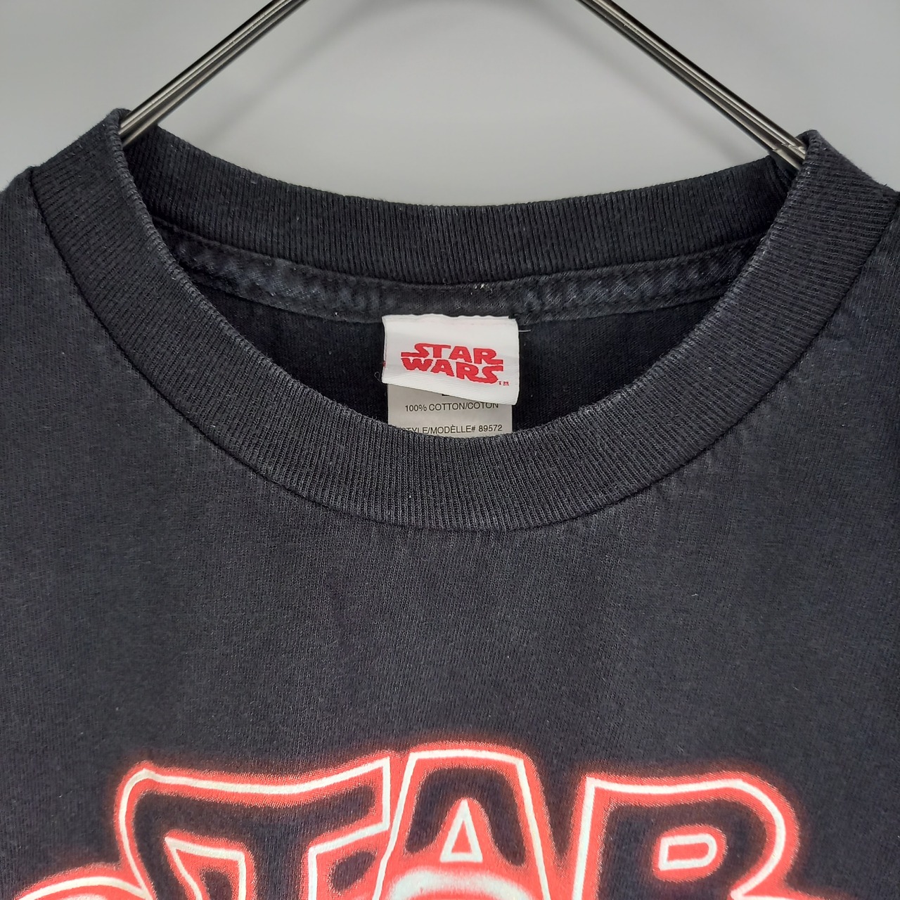 STAR WARS　レゴ　コラボ　クルーネック　Tシャツ　ダースベイダー　黒