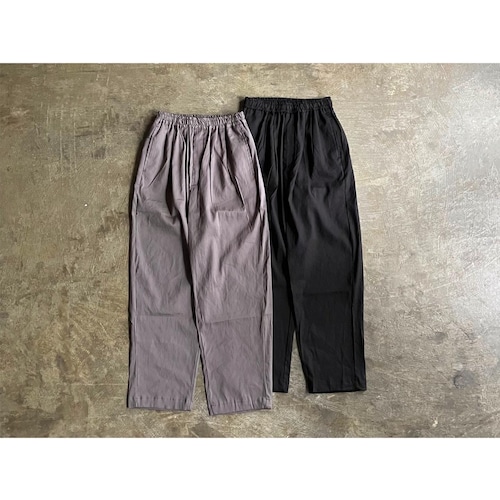 melple (メイプル) Linen Rayon Seaview Easy Pants