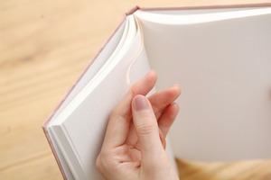 テキスタイルノート LIBERTY（リバティ）flower×Yellow（花×黄色）＊リバティファブリック Angelica Garla アンジェリカ・ガーラ使用