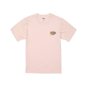 zero☆one 「Graffiti Logo 23」TEE / CALM PINK