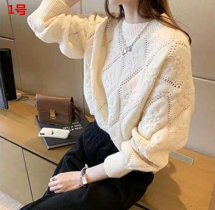 セーター ニットトップス 秋冬新作 レディース服 韓国風 着回し 3色