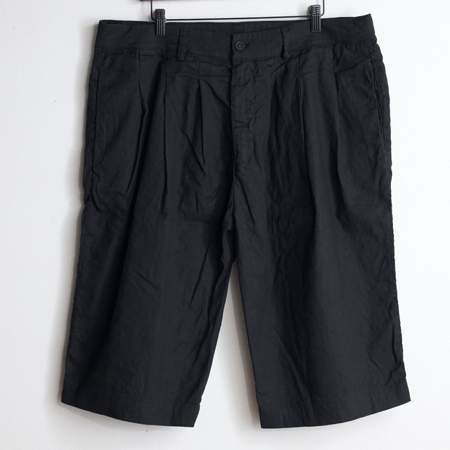 daub ドーブ　3tuck shorts　PT-27　BLACK  56