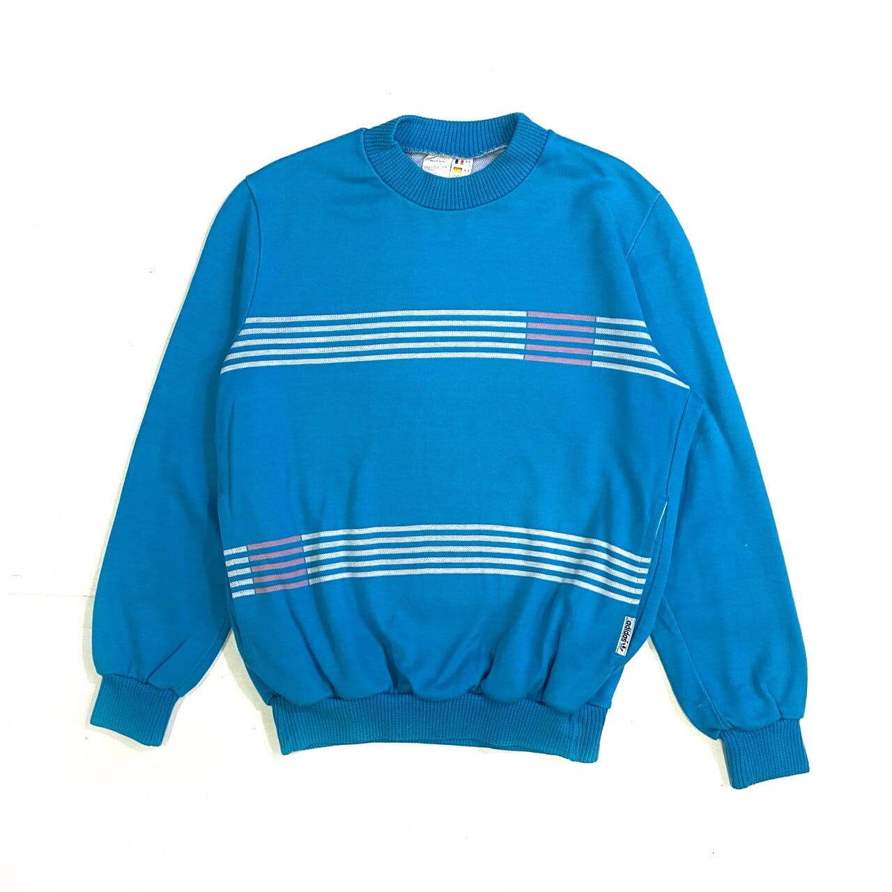 70〜80年代 アディダス adidas VENTEX社 フランス製 プルオーバー 