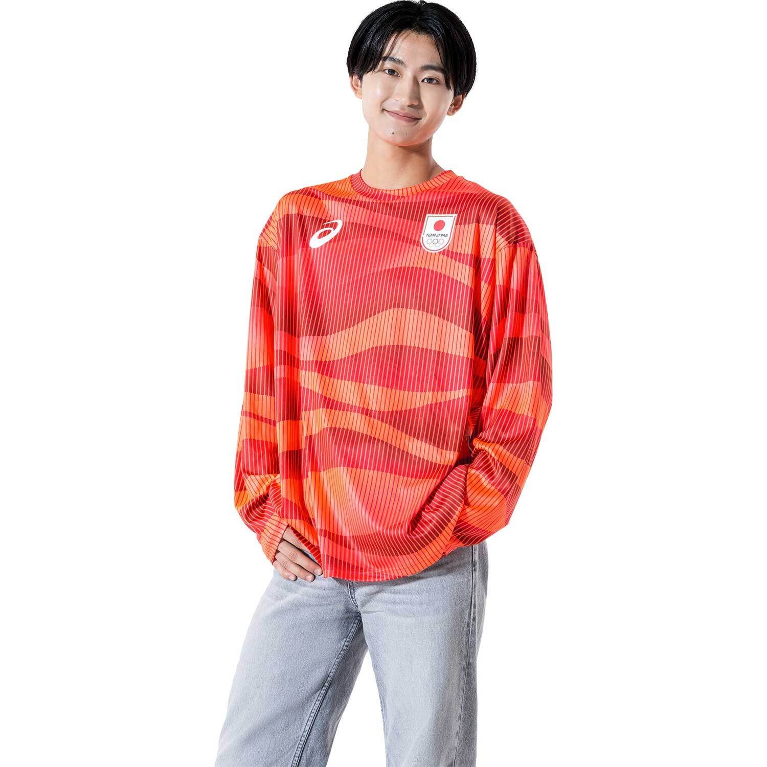 TEAM JAPAN ミラノ・コルティナ 2026 応援Tシャツ（長袖/ビッグ