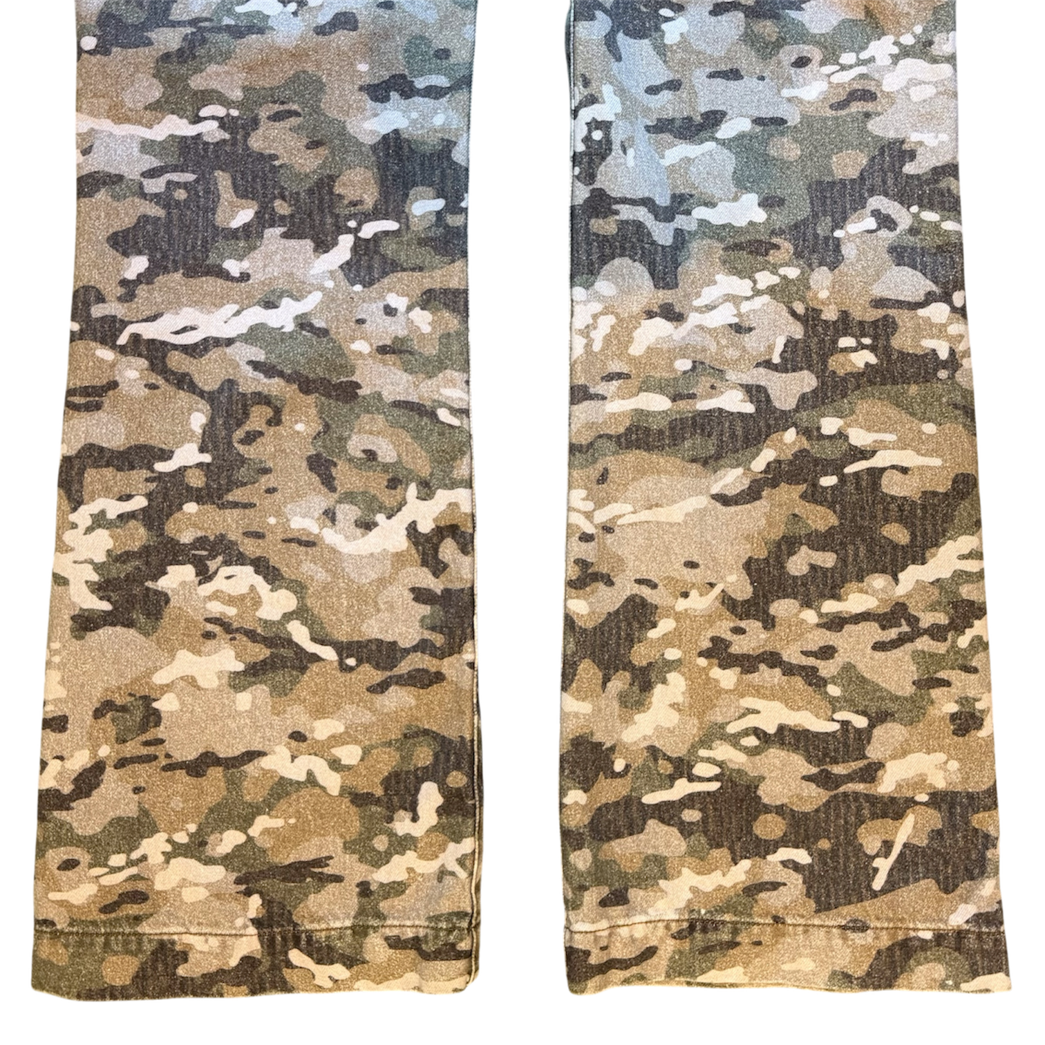 AMIRI M65 Camo Kick Flare Cargo Pants