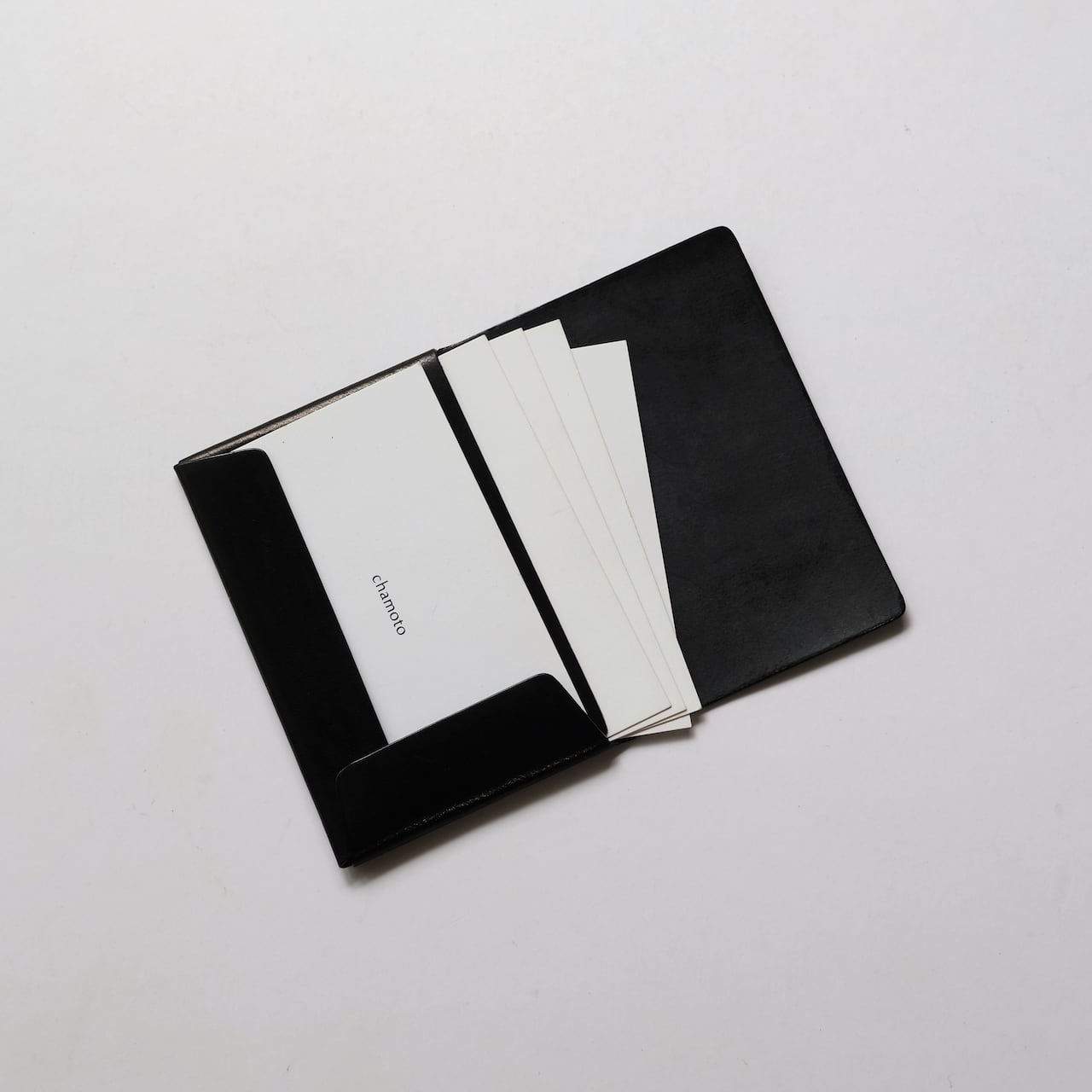 ori cardholder - 名刺入れ - bk - GUIDI / cavallo culatta | chamoto