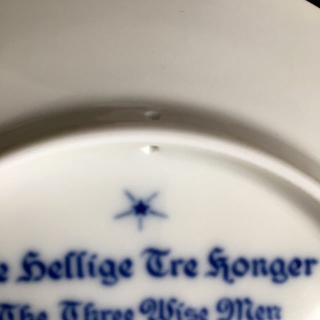 ☆美品☆ 1969年ビンテージクリスマスプレートPORSGRUND