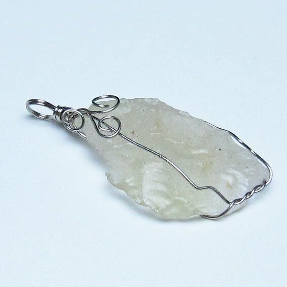 リビアングラス ペンダント 一点物 メール便可 112-13760