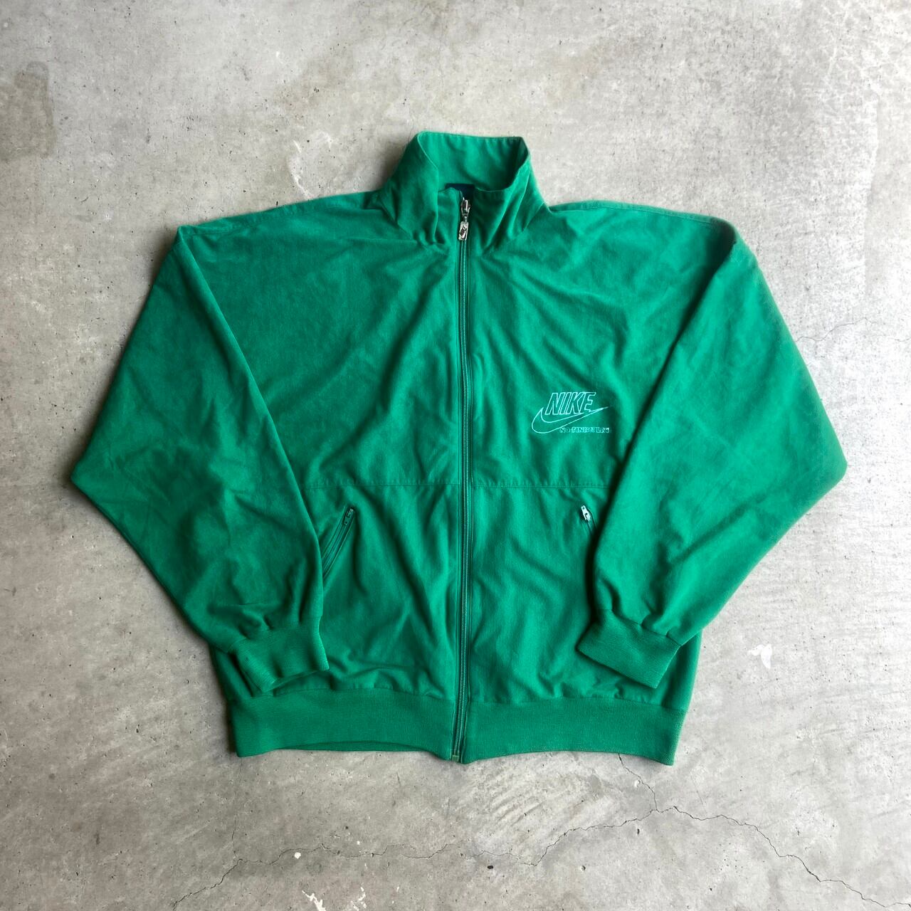 激レア 80s90sUSA製 ナイキ トラックジャケット XL 総柄 NIKE