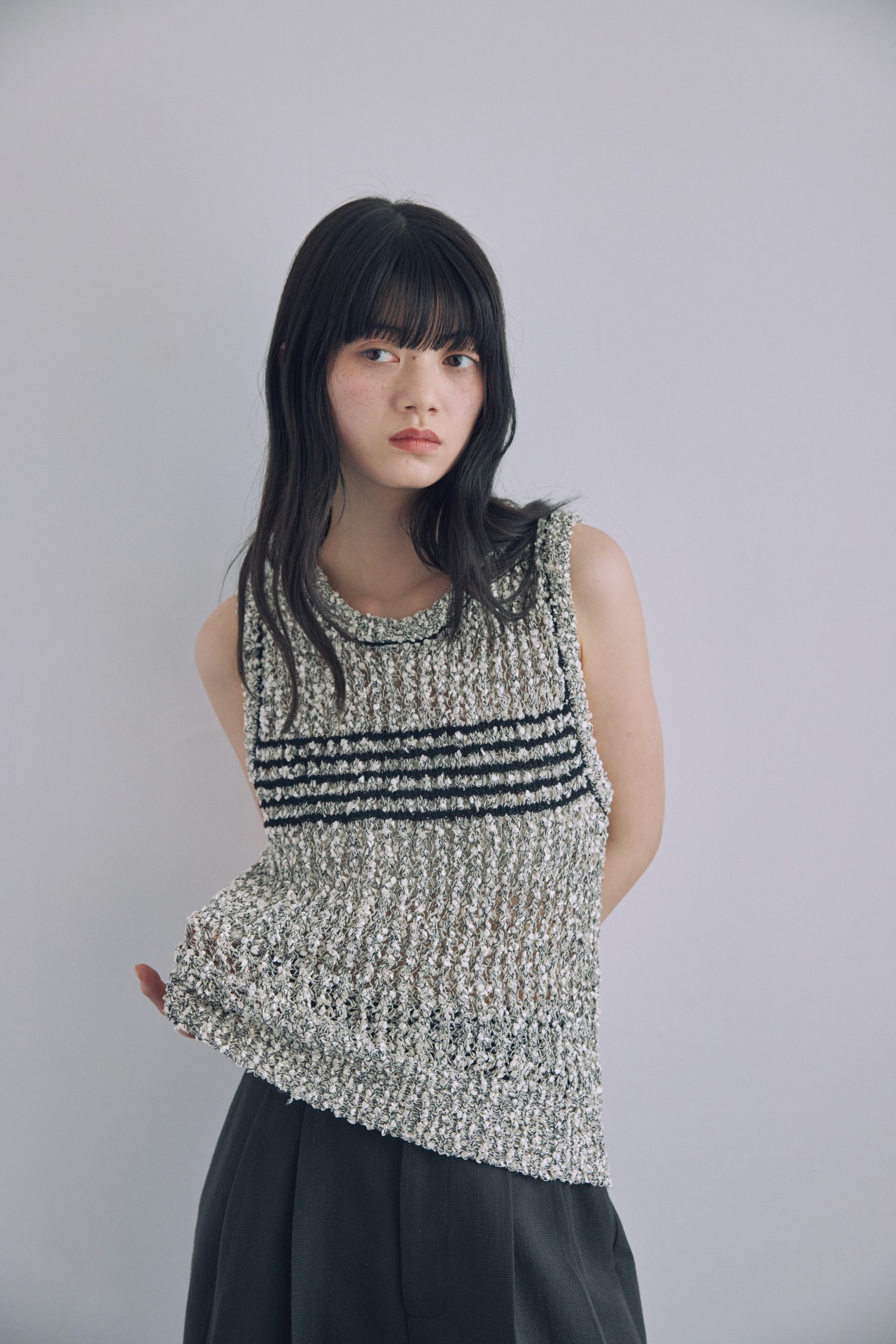 DU260525 Melange Summer Knit Tank
