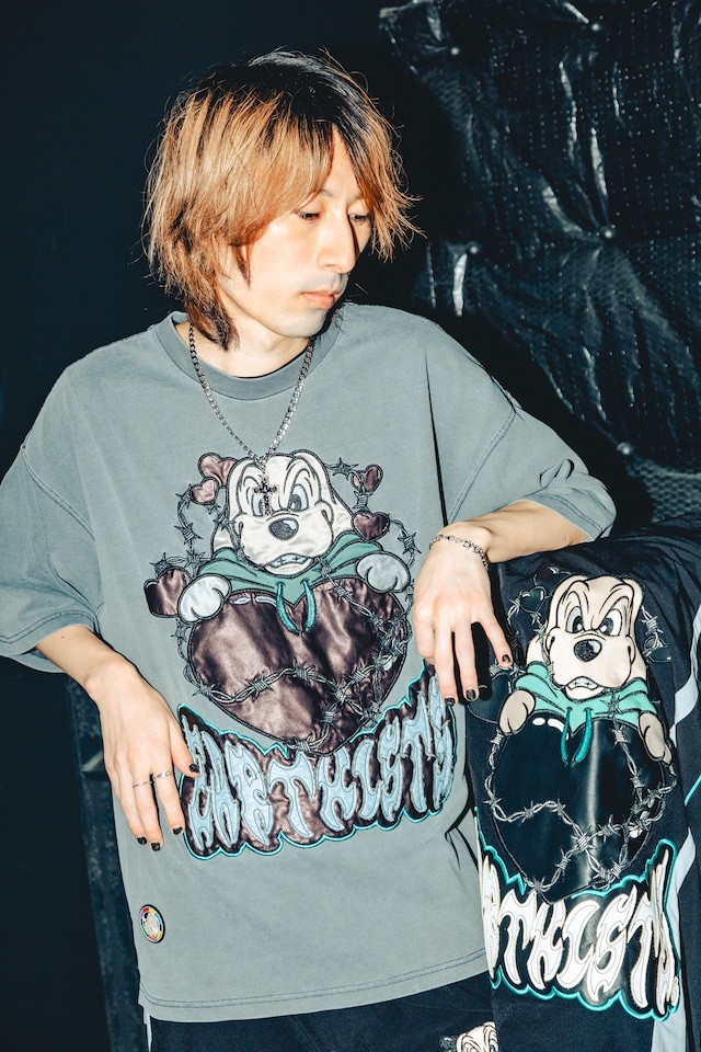 【先行販売】GALFY x EARTHISTS.コラボ TEE(ブラック)【12月中旬発送】
