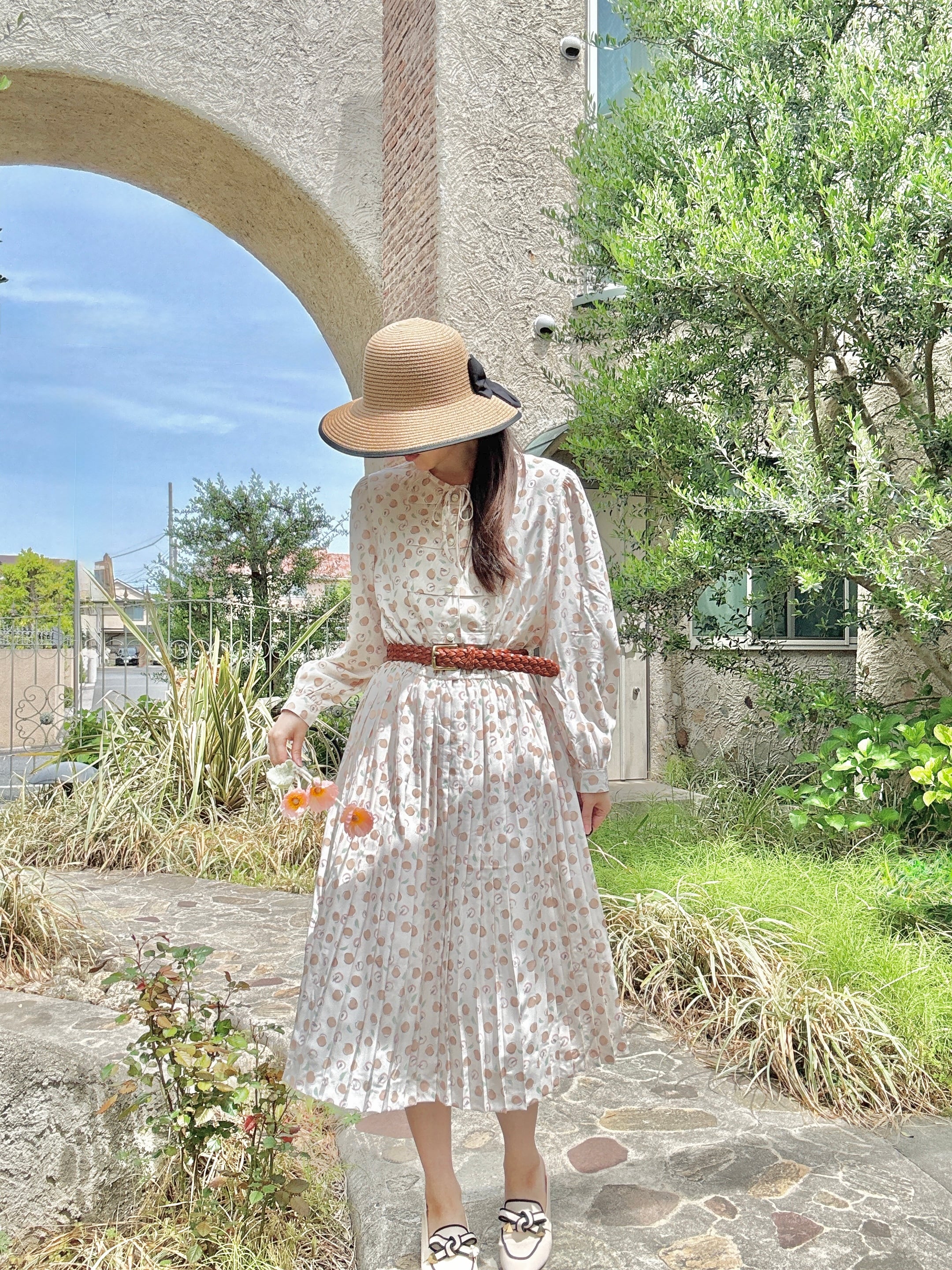 vintage ヴィンテージ ドレス ワンピース ハンドメイド Vintage indian cotton dress／ヴィンテージ インド綿ドレス | BIG