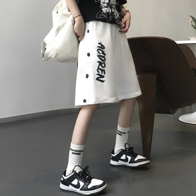 サマールーズショーツ レディーススタンダードパンツ プリントブレスト レトロ 夏物 ブルマー ケッペル60319500006