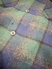 60〜70s PENDLETON WOOL SHIRT Size M
