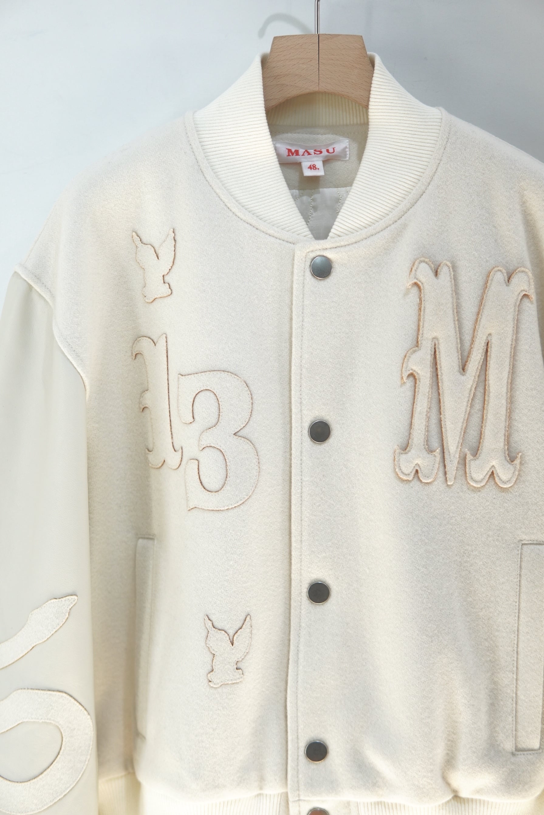 MASU】MASU VARSITY JACKET サイズ44 定価11万