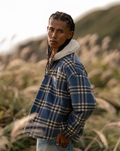 【#Re:room】WOOL CHECK JACKET［REJ153］