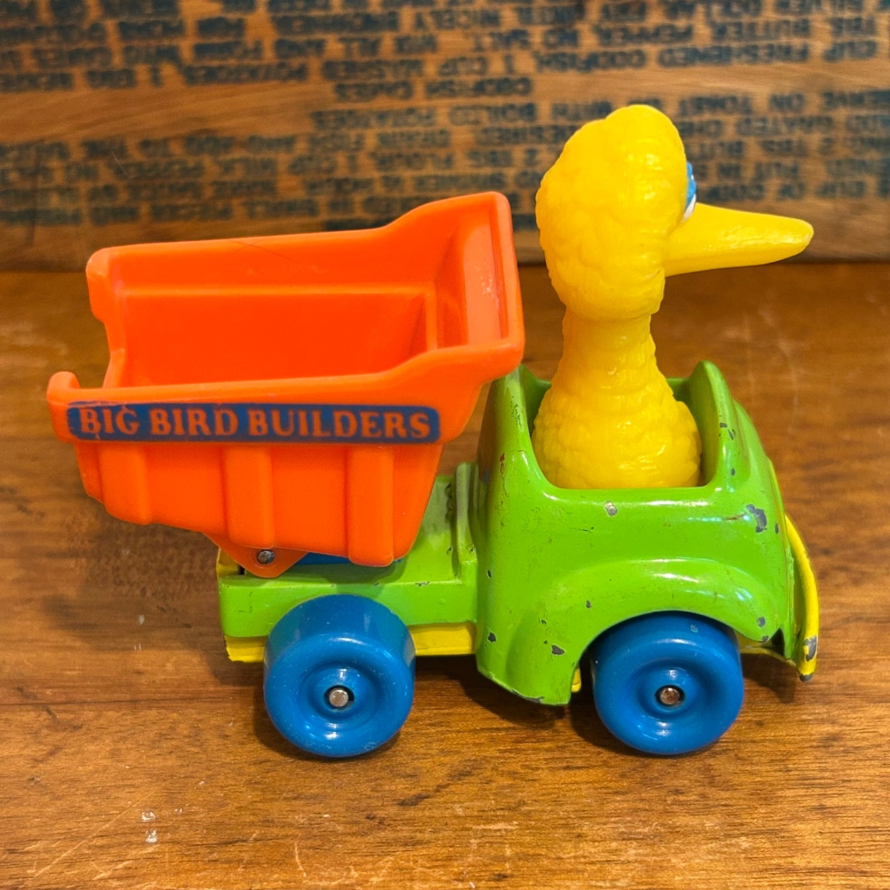 セサミストリート ビッグバード ダンプカー ミニカー ダイキャスト Sesami Street bigbird MU-302