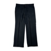 Crocodile クロコダイル センタープレス スラックス パンツ 88/ブラック メンズ