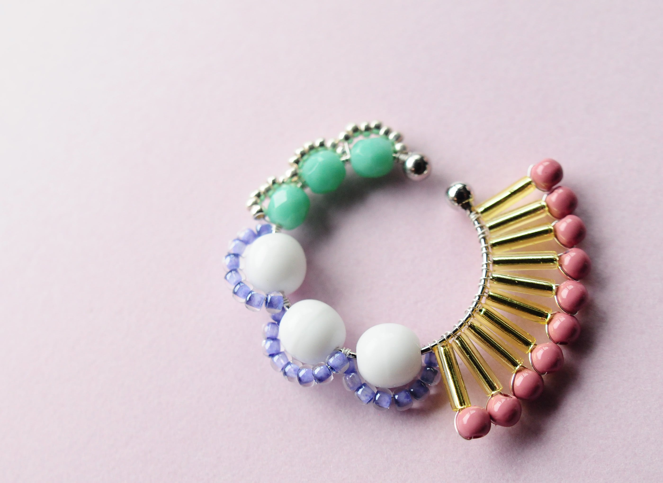 ＜Rollo～イロヅクビジュー～＞イヤーカフ『 ハミングバード/hummingbird 』<Q>